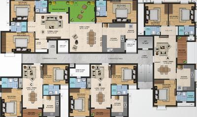 Project Image of 955.0 - 1842.0 Sq.ft 2 BHK Apartment for buy in Sristi Arunachala