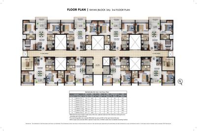 Project Image of 903.0 - 1130.0 Sq.ft 3 BHK Apartment for buy in Merlin Lakescape Phase II