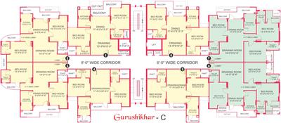 Project Image of 572.0 - 1850.0 Sq.ft 1 BHK Apartment for buy in Gurupragya Gurushikhar