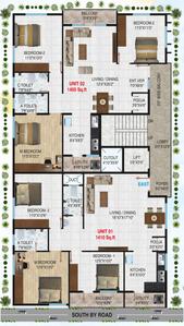 Project Image of 1405.0 - 1410.0 Sq.ft 3 BHK Apartment for buy in Sai Enclave