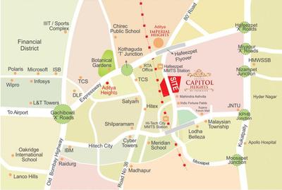 Project Image of 1550.0 - 2650.0 Sq.ft 2 BHK Apartment for buy in Aditya Capitol Heights
