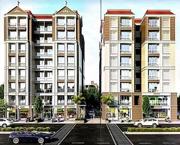 Project Image of 624.31 - 906.75 Sq.ft 2 BHK Apartment for buy in H J Satyagrah Life Style