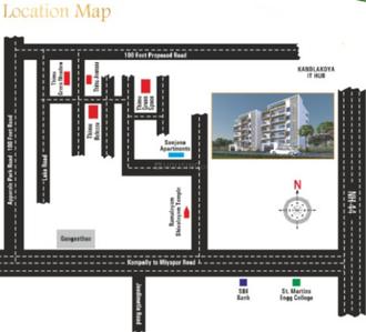Thimu Royal Fort Location Plan 1