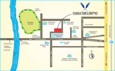 Project Image of 626.57 - 668.33 Sq.ft 2 BHK Apartment for buy in Jaydev Gorai Laxmi CHSL Casa Bellisimo B Wing Phase II