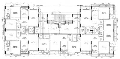 Project Image of 584.05 - 899.76 Sq.ft 2 BHK Apartment for buy in Om Hilton Empire