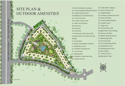 Project Image of 0.0 - 2165.05 Sq.ft 3 BHK Apartment for buy in Janta Falcon View Apartment Tower K L M N