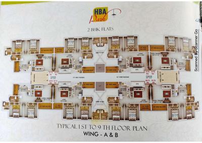 Project Image of 303.11 - 578.34 Sq.ft 1 RK Apartment for buy in HBA Park