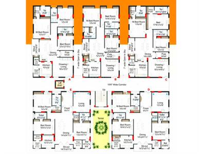 Project Image of 0.0 - 2000.0 Sq.ft 3 BHK Apartment for buy in Ramky Repose