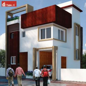 Project Image of 1480.0 - 2185.0 Sq.ft 3 BHK Villa for buy in Poojaa Diamond Villas