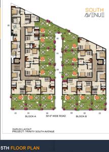 Project Image of 700.0 - 1650.0 Sq.ft 1.5 BHK Apartment for buy in Trinity High Street South Avenue