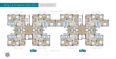 Project Image of 1230 Sq.ft 2 BHK Apartment / Flat for sale in Kyalasanahalli for Rs. 15800000