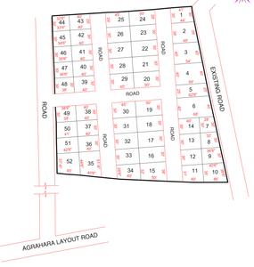 Mariyappa Vidhana Soudha Layout Layout Plan 1
