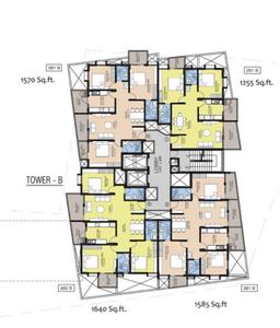 Project Image of 1230.0 - 2445.0 Sq.ft 2 BHK Apartment for buy in Landmark Green County