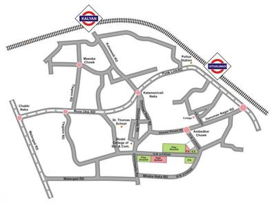 Gajanan Icon Location Plan 1