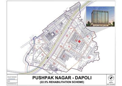Project Image of 1050 Sq.ft 2 BHK Apartment / Flat for sale in Pushpak Nagar for Rs. 6857500