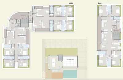 Project Image of 2327.37 - 2758.36 Sq.ft 4 BHK Apartment for buy in Kasper Woods