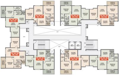Project Image of 342.62 - 638.0 Sq.ft 1 BHK Apartment for buy in Rohan Ananta Phase I