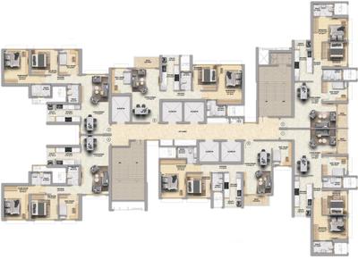 Project Image of 843.03 - 887.05 Sq.ft 3 BHK Apartment for buy in Runwal Bliss Wing F