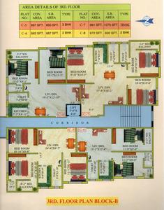 Project Image of 394.0 - 1075.0 Sq.ft 1 BHK Apartment for buy in Jai Hanuman Residency