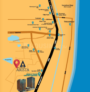 Project Image of 1659.0 - 1784.0 Sq.ft 3 BHK Apartment for buy in Nahar Arista