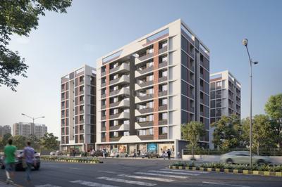 Project Image of 511.07 - 627.32 Sq.ft 2 BHK Apartment for buy in Shyam Atulyam