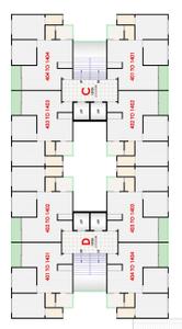 Project Image of 0.0 - 649.6 Sq.ft 2 BHK Apartment for buy in Tvamev Iconic Tower