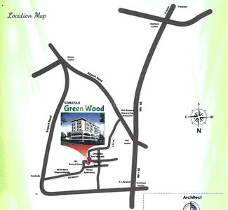 Project Image of 590.0 - 1380.0 Sq.ft 1 BHK Apartment for buy in Somayaji Greenwood