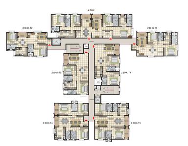 Project Image of 1250 Sq.ft 2 BHK Apartment / Flat for sale in Srinivaspura for Rs. 14000000