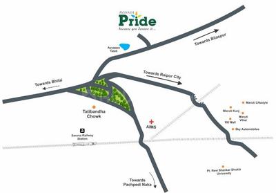 Project Image of 575.0 - 864.0 Sq.ft 2 BHK Apartment for buy in Avinash Pride Phase I