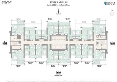 Project Image of 574.0 - 878.0 Sq.ft 1 BHK Apartment for buy in Select The Edge