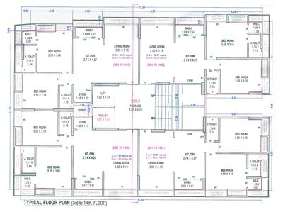 Project Image of 623.12 - 664.89 Sq.ft 2 BHK Apartment for buy in Green Karunesh Luxuria