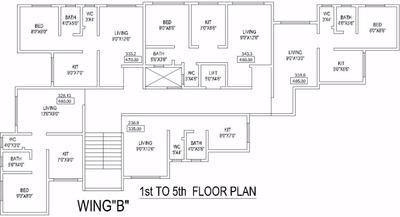 Project Image of 220.0 - 355.0 Sq.ft Studio Studio Apartment for buy in Om Builders Heights