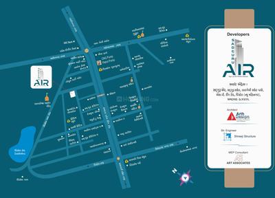 Project Image of 605.69 - 609.99 Sq.ft 2 BHK Apartment for buy in Sadguru Air