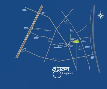 Project Image of 1007.18 - 1012.56 Sq.ft 3 BHK Apartment for buy in Radhe Vrundavan Elegance