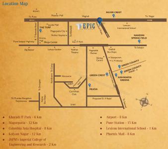 Project Image of 556.28 - 717.85 Sq.ft 2 BHK Apartment for buy in F5 Epic Phase 3