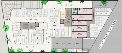 Project Image of 1215 Sq.ft 2 BHK Apartment / Flat for sale in Vastral for Rs. 4000000