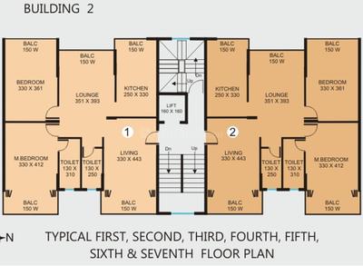Project Image of 1130.0 - 1819.0 Sq.ft 2 BHK Apartment for buy in Models Avalon