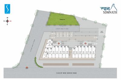 Project Image of 636.15 - 956.27 Sq.ft 2 BHK Apartment for buy in Span Somnath