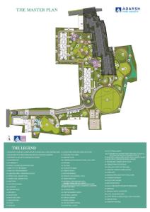Project Image of 1310.0 - 1860.0 Sq.ft 2 BHK Apartment for buy in Adarsh Park Heights Phase 1