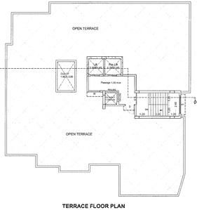 Hari Shivansh Residency Shivansh Residency Cluster Plan for Terrace Floor 1