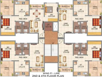 Project Image of 484.0 - 854.0 Sq.ft 1 BHK Apartment for buy in GBK Vishwajeet Edge
