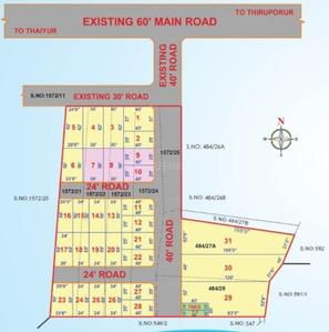 Project Image of 1100.0 - 6603.0 Sq.ft Residential Plot Plot for buy in Vishnu KRC Royal Villa Plots