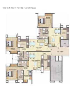 Project Image of 401.28 - 993.0 Sq.ft 1 BHK Apartment for buy in Lodha Splendora