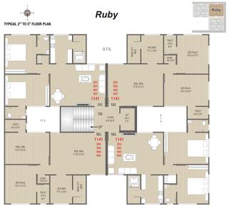 Project Image of 0.0 - 1141.0 Sq.ft 2 BHK Apartment for buy in Home Maker Advait