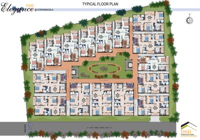 Project Image of 1107.0 - 1608.0 Sq.ft 2 BHK Apartment for buy in DSR Elegance