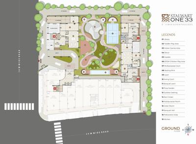 Project Image of 1151.0 - 3163.0 Sq.ft 3 BHK Apartment for buy in Stalwart One 33