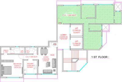 Project Image of 532.0 - 926.0 Sq.ft 2 BHK Apartment for buy in Forefront Tranquil