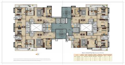 Project Image of 1600 Sq.ft 4 BHK Apartment / Flat for sale in Tangra for Rs. 25000000