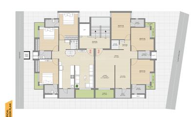 Project Image of 0.0 - 898.03 Sq.ft 3 BHK Apartment for buy in Vyanktesh Pride