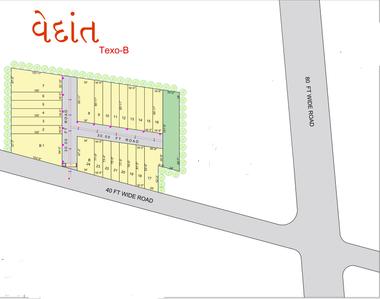 Hare Krishna Vedant Texo B Layout Plan 1